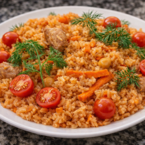 Pilaf with chicken
